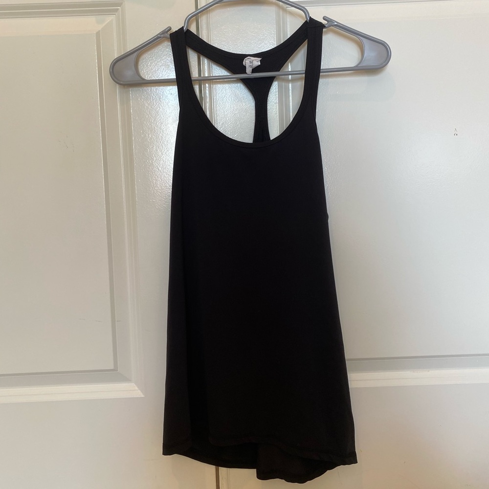Champion Black Halter-Back Tank Top
